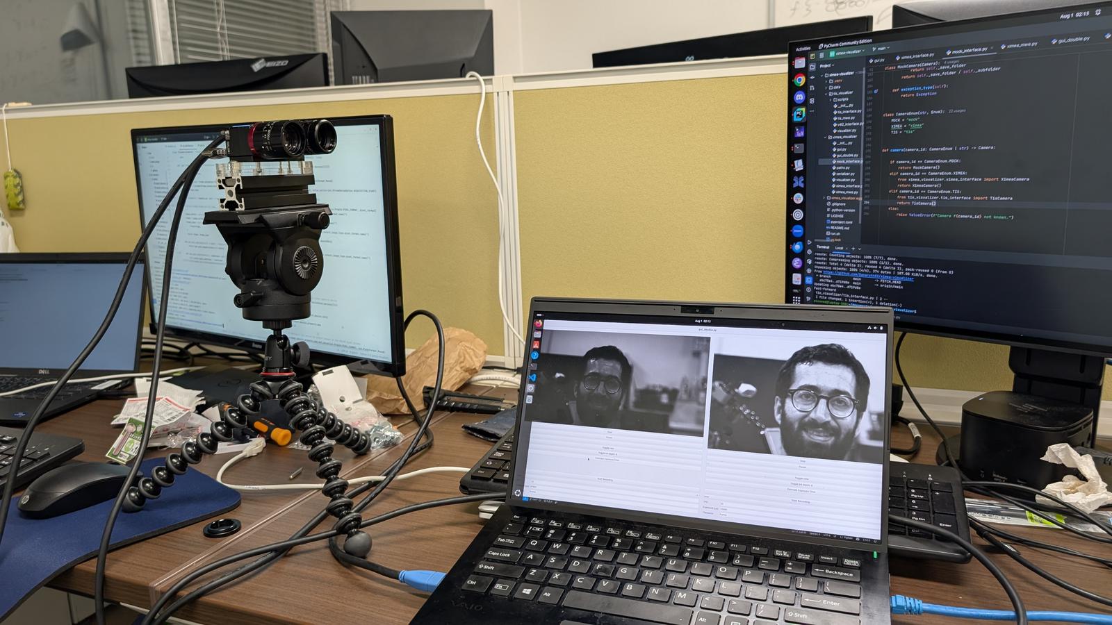 JetRover and the dual-camera setup
